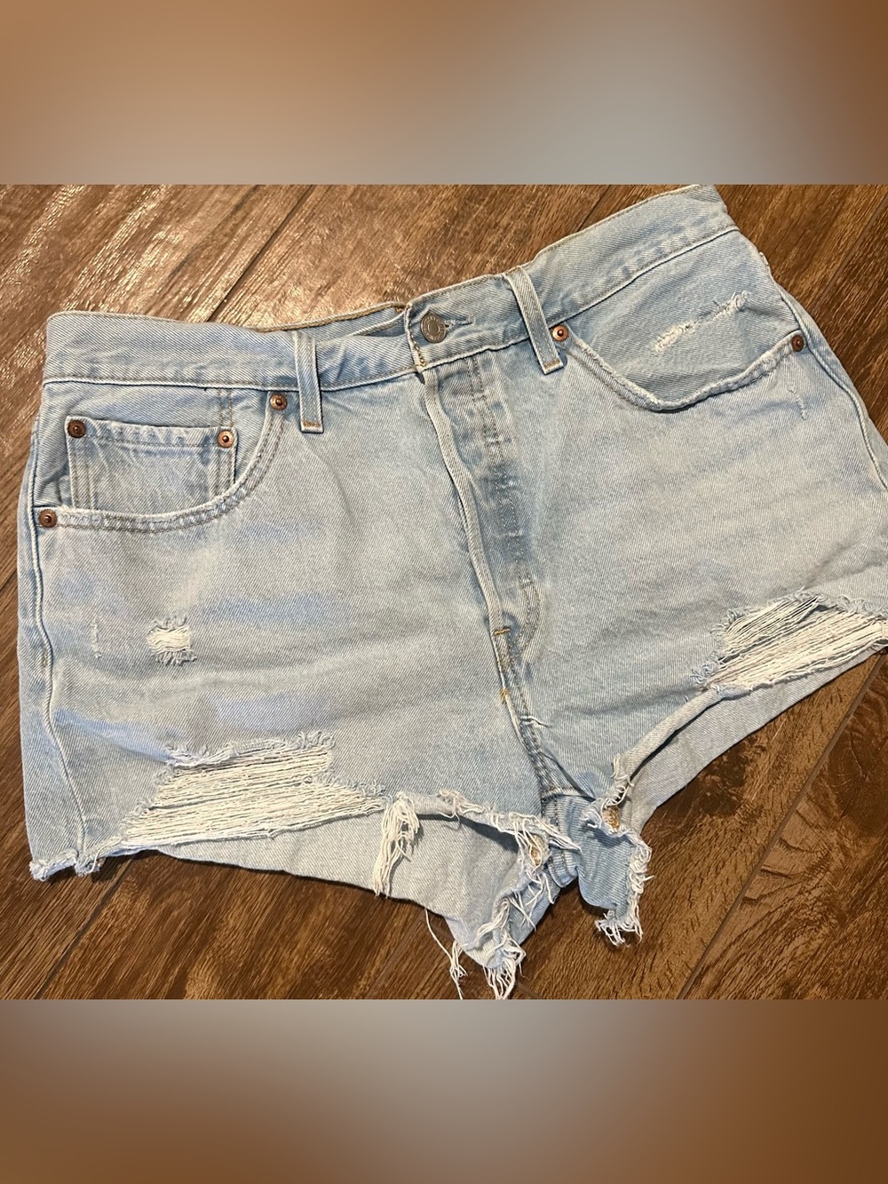 Levi’s 501 Buttonfly Jean Shorts
